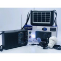 NNS 1118SL FM AM SW Rechargeable Radio Speaker With USB SD TF Mp3 Player With Solar With Light
